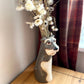 Grey Dog Vase | Cottage Style Decor
