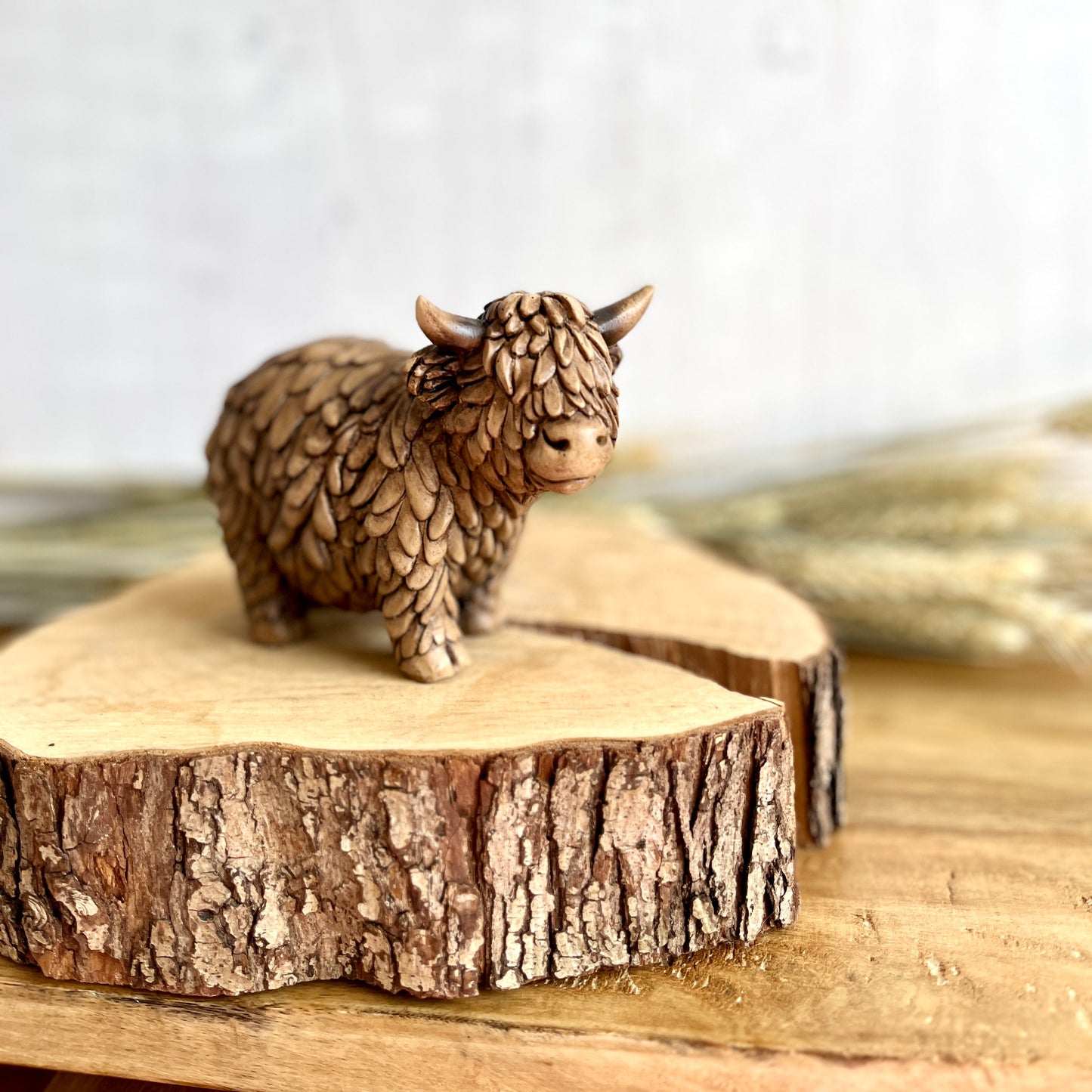 Small Highland Cow Ornament