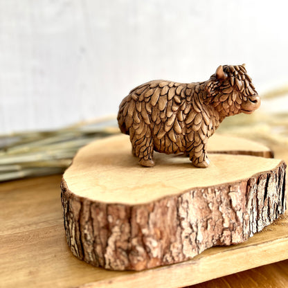 Small Highland Cow Ornament