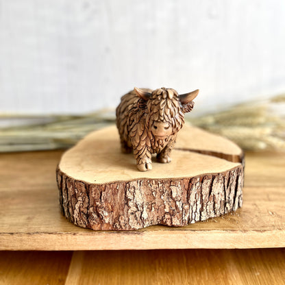 Small Highland Cow Ornament