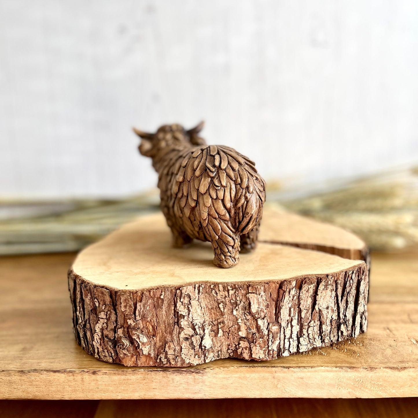 Small Highland Cow Ornament
