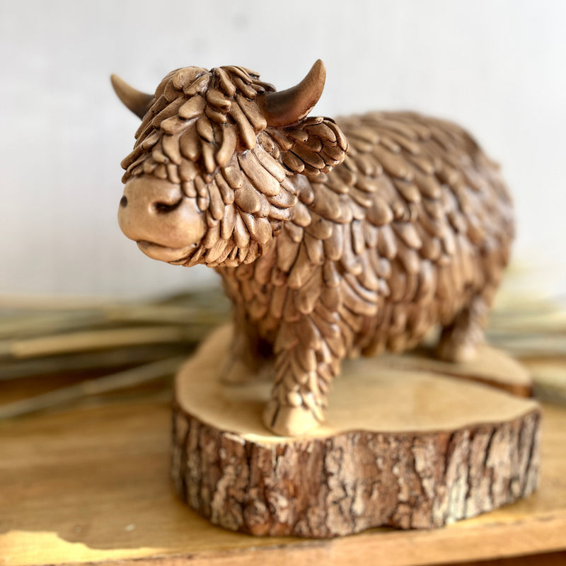 Extra Large Highland Cow Ornament