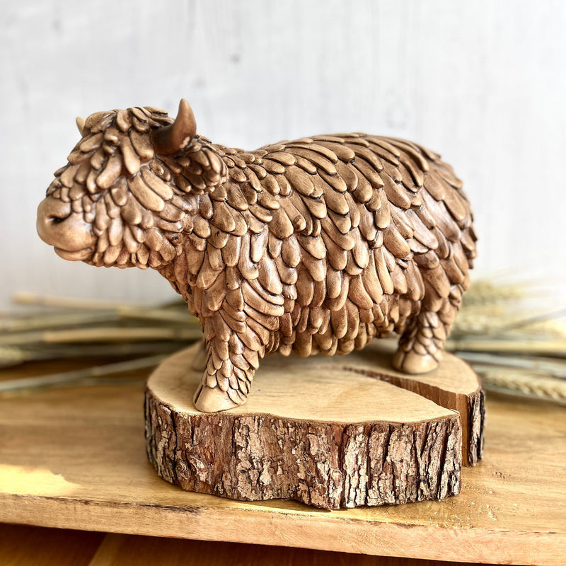 Extra Large Highland Cow Ornament
