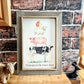 Farm Animal Stack Frame | Welcome Wall Plaque