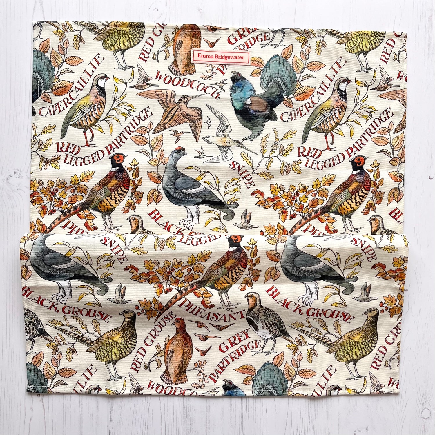 Emma Bridgewater Game Bird Tea Towel