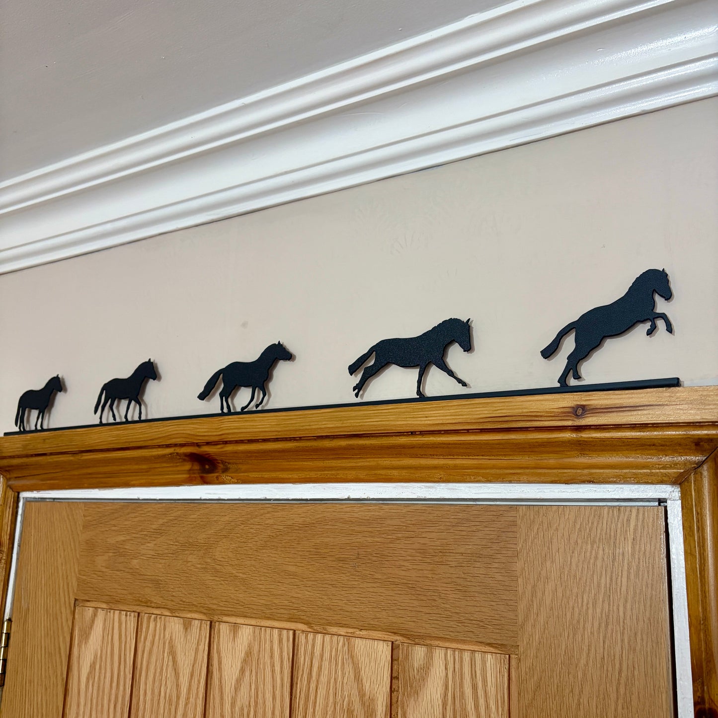 Horse Silhouette Decor Topper