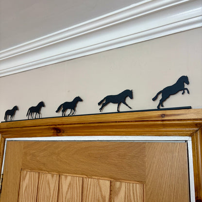 Horse Silhouette Decor Topper