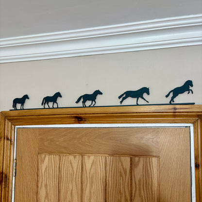 Horse Silhouette Decor Topper