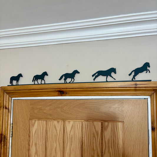 Horse Silhouette Decor Topper