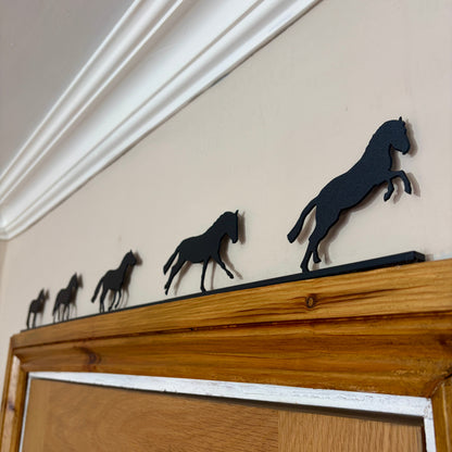 Horse Silhouette Decor Topper