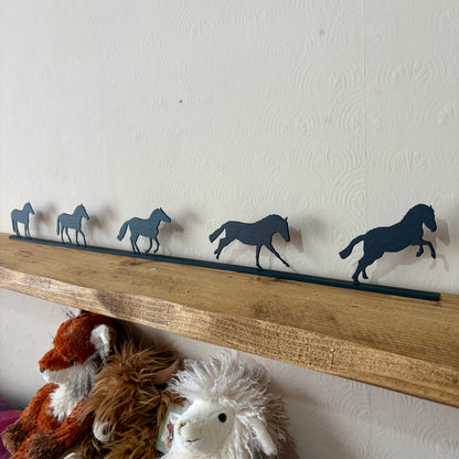 Horse Silhouette Decor Topper