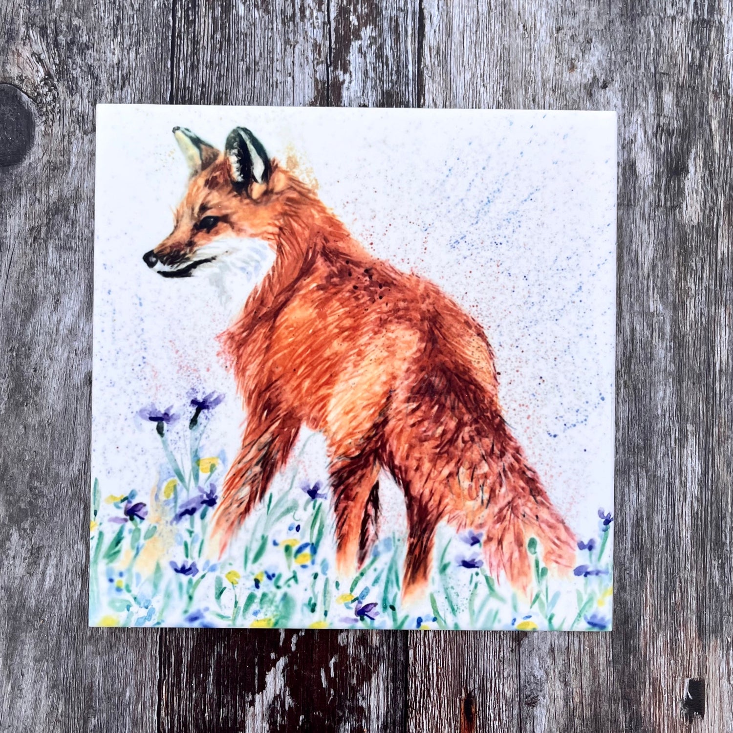 Square Fox Trivet