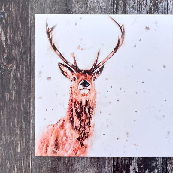 Stag Ceramic Platter