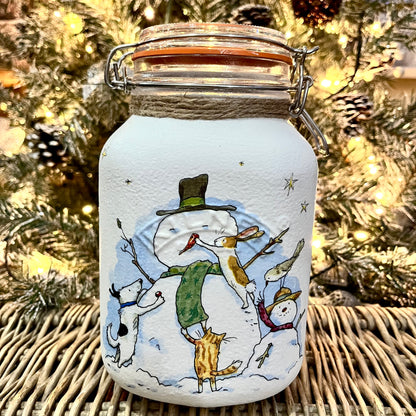 Large Christmas Kilner Jar | Christmas Gift For Animal Lovers