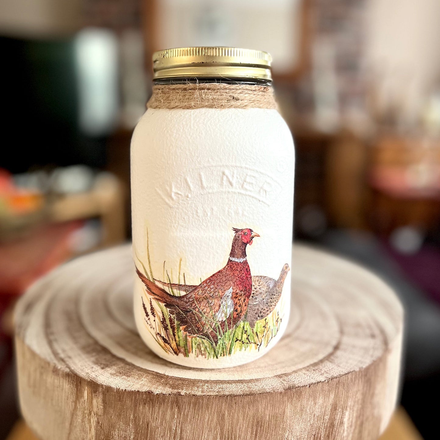 Pheasant Kilner Jar