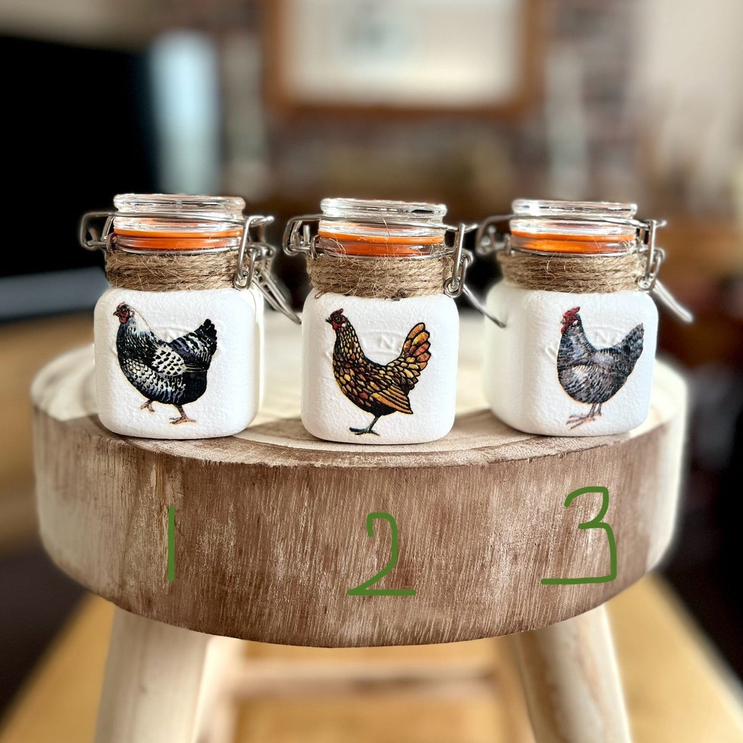 Emma Bridgewater Chicken Spice Jars
