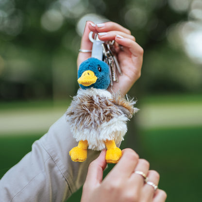 Webster the Duck Plush Keyring