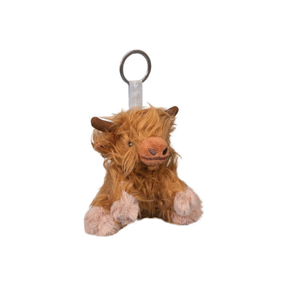 Gordon the Highland Cow Plush Keyring