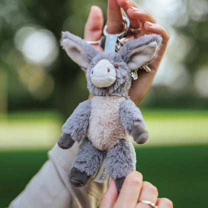 Jack the Donkey Plush Keyring