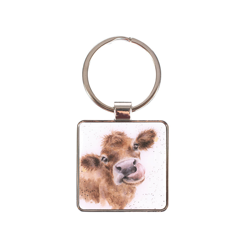 Wrendale Cow Keyring