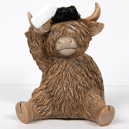Highland Cow with Quiff