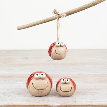 Ceramic Ladybird Ornament