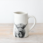 Cute Ceramic Highland Cow Large Jug