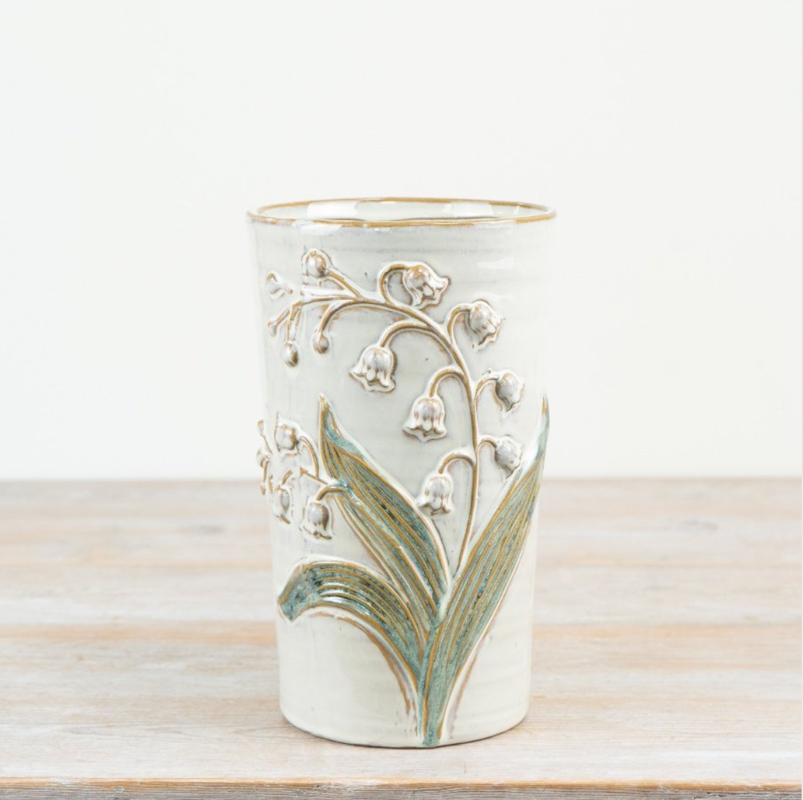 Lily Of The Valley Ceramic Vase