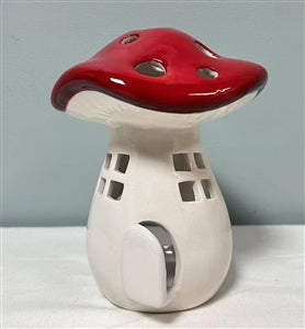 Mushroom House Tealight Holder