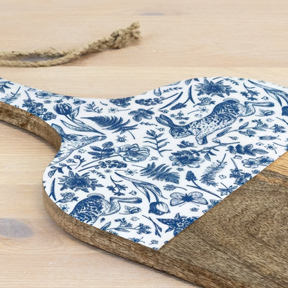 Blue Hare wooden Chopping Board