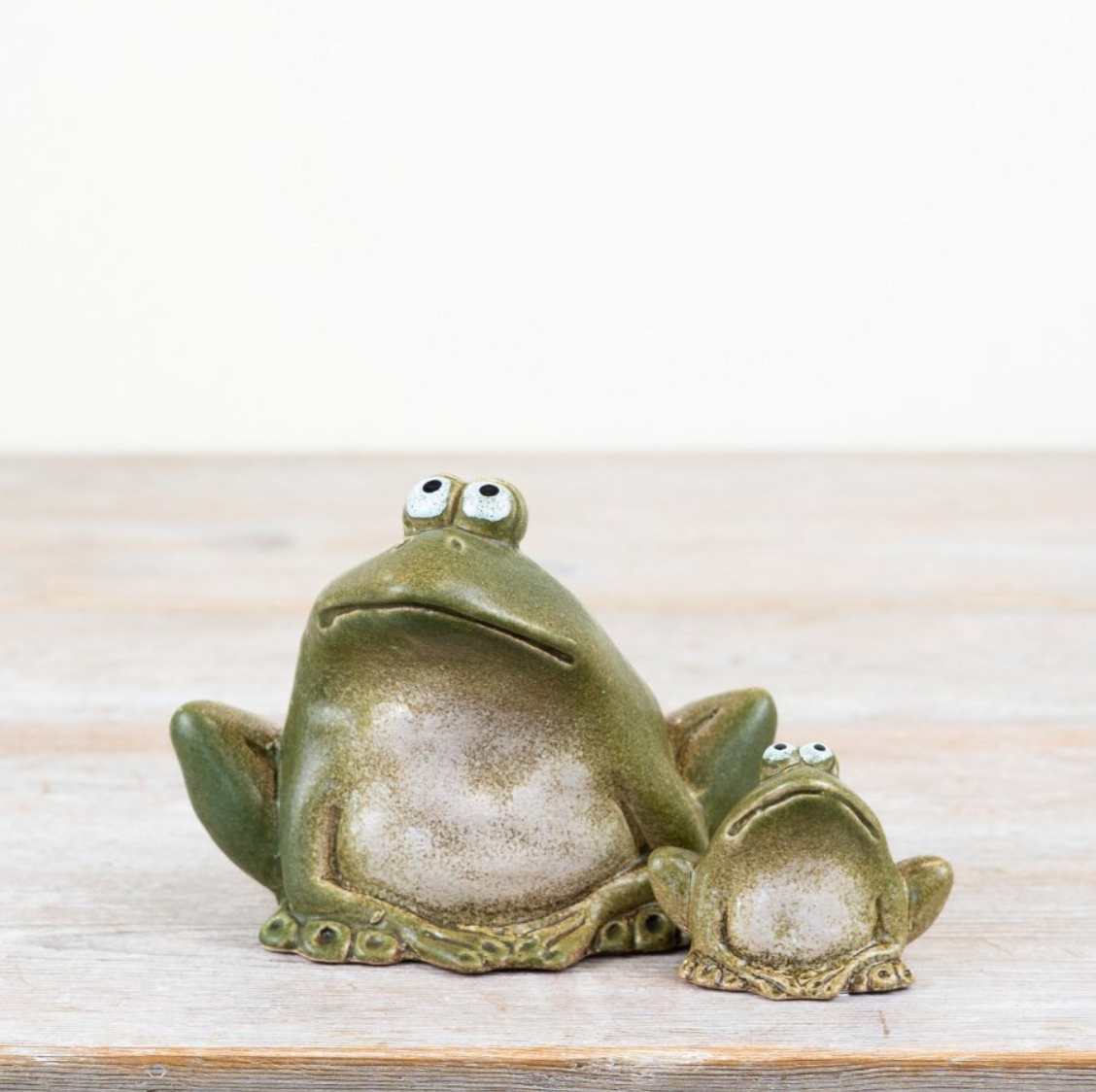 Green Ceramic Frog Ornament