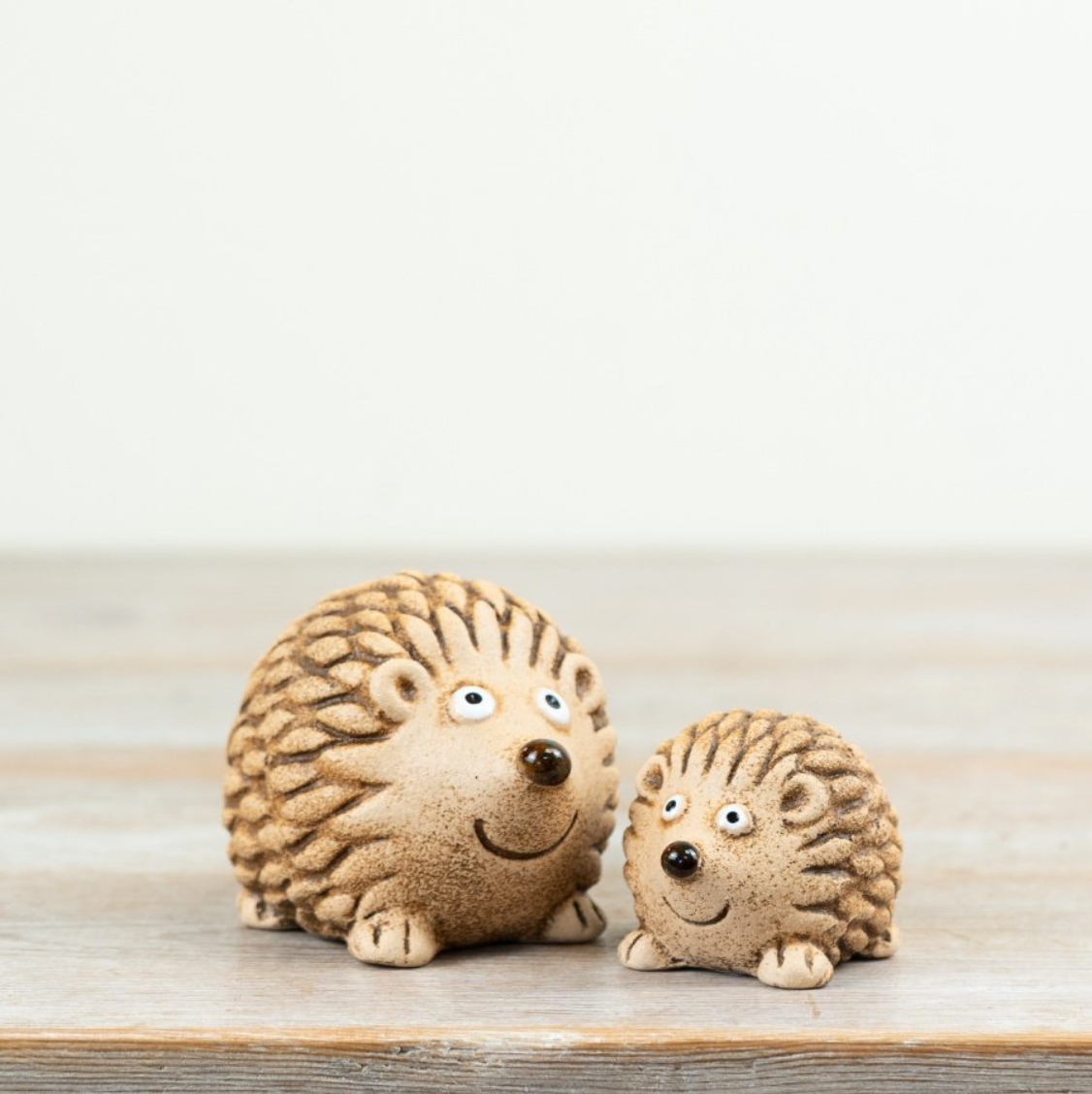 Sitting Stoneware Hedgehog