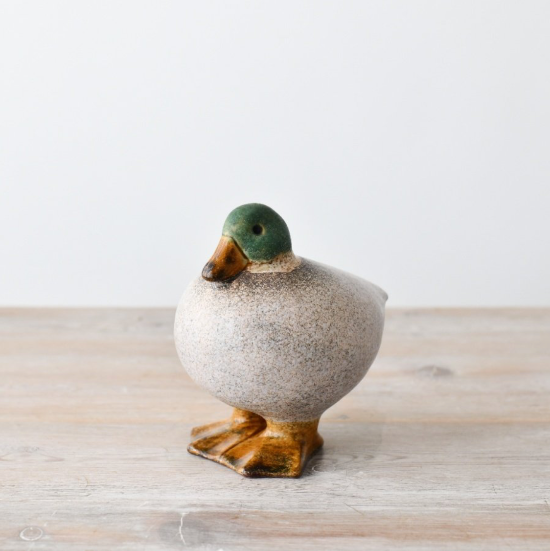 Ceramic Sitting Duck Ornament