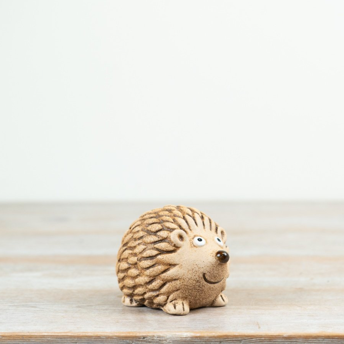 Sitting Stoneware Hedgehog