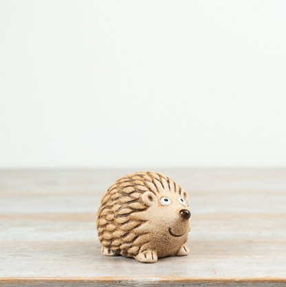 Sitting Stoneware Hedgehog