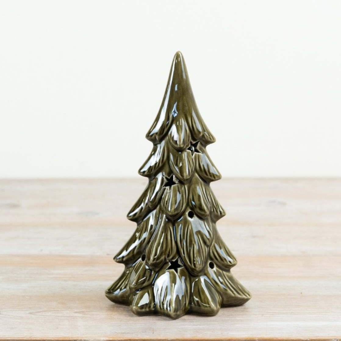 Ceramic L.E.D Christmas Tree