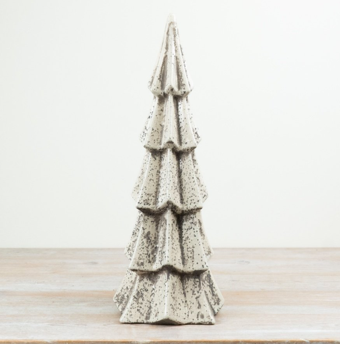 Tall White Shimmer Fur Tree