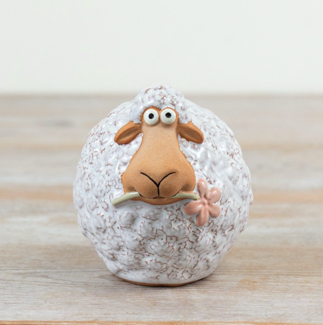 Ceramic Sheep Ornament