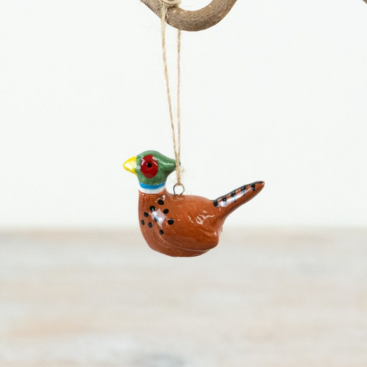 Ceramic Pheasant Hanger