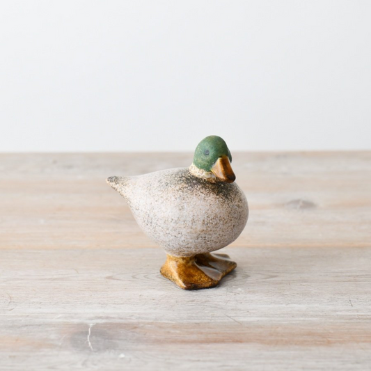 Ceramic Sitting Duck Ornament