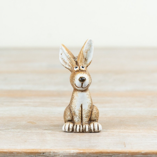 Stoneware Sitting Rabbit