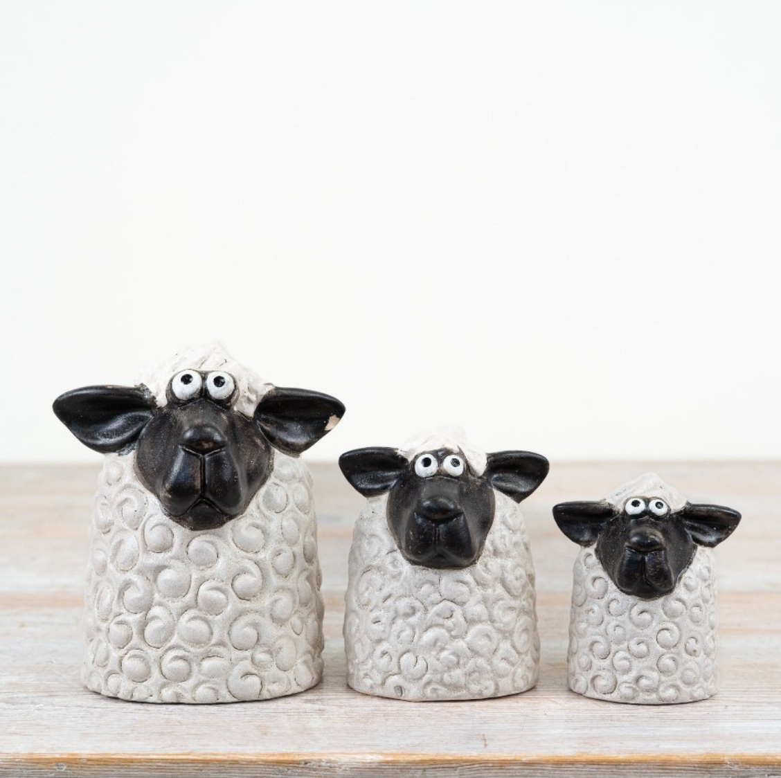 Ceramic Sitting Sheep Ornament