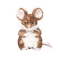Oliver Plush Mouse from Wrendale Designs