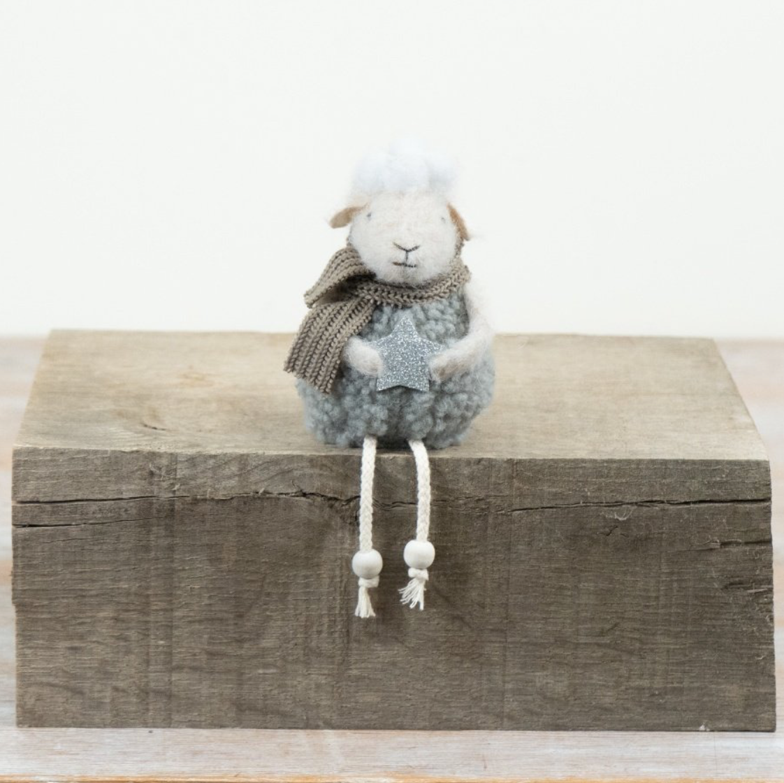 Woolly Sheep Shelf Sitter