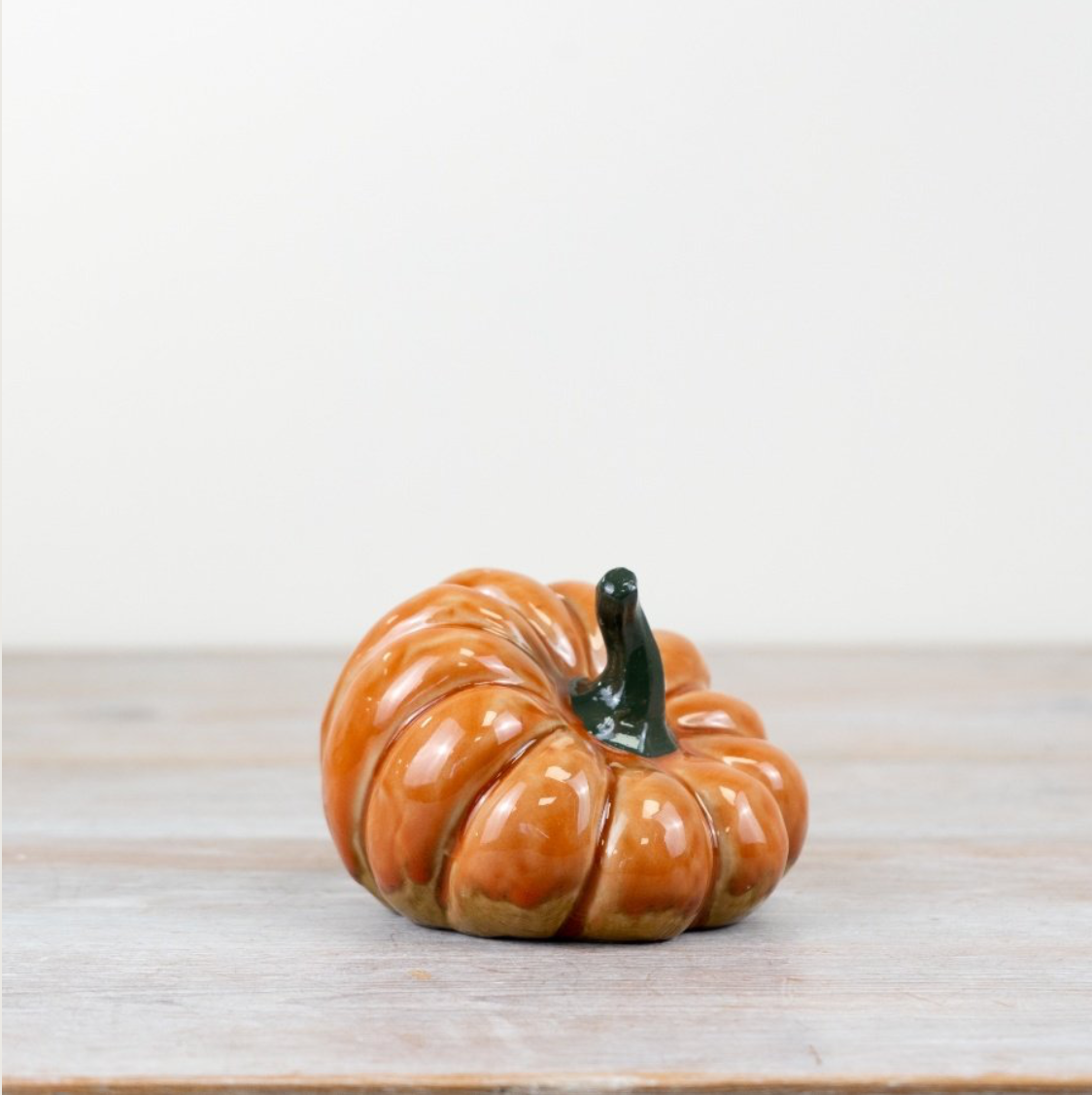 Ceramic Pumpkin Ornament