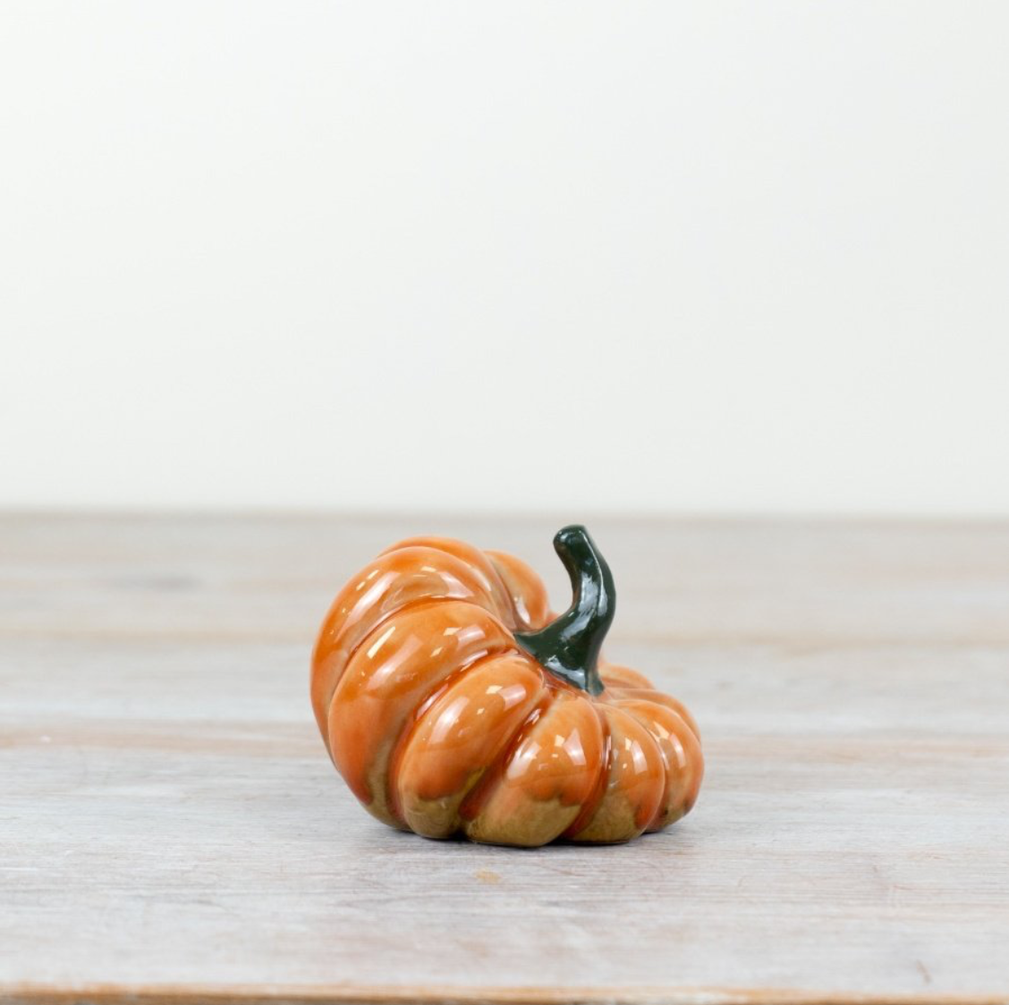 Ceramic Pumpkin Ornament