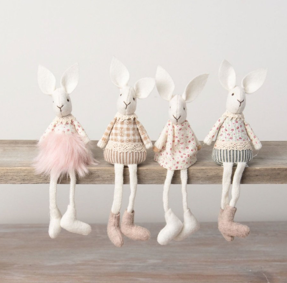 Rabbit Shelf Sitters | Spring Decorations