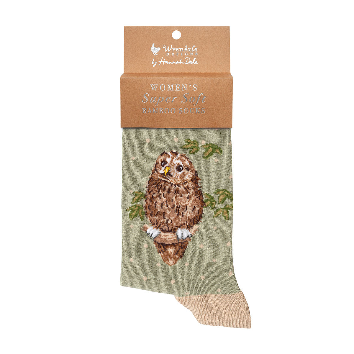 Tawny Owl Bamboo Socks