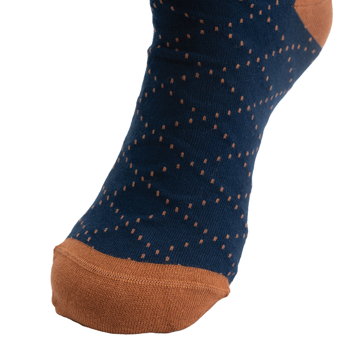 Navy Highland Cow Socks