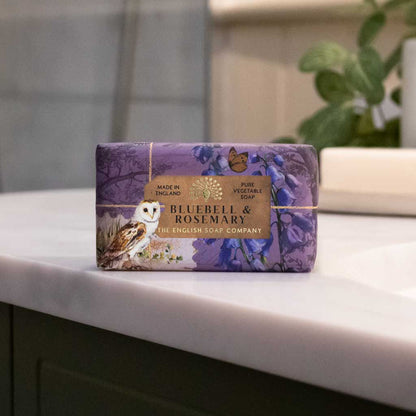 Bluebell & Rosemary Luxury Shea Butter Soap Bar